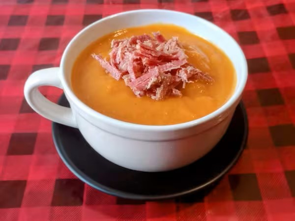 CREME DE ABÓBORA COM CARNE SECA 350ML