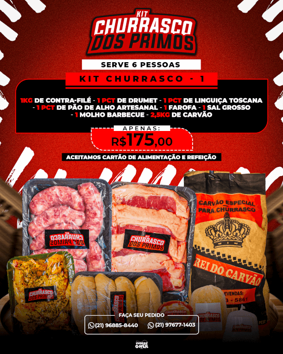 Kit 1 (SERVE 6 PESSOAS)
